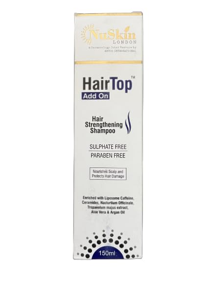 Clinikally HairTop Add On Hair Strengthening Shampoo, 150ml, Unisex Daily Shampoo