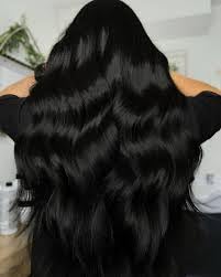 COLOR BEAUTÉ Semi-Permanent Hair Gel Color - Black Hair Dye, 500ml x 2, Natural Herbal Hair Color for Men and Women - back vi