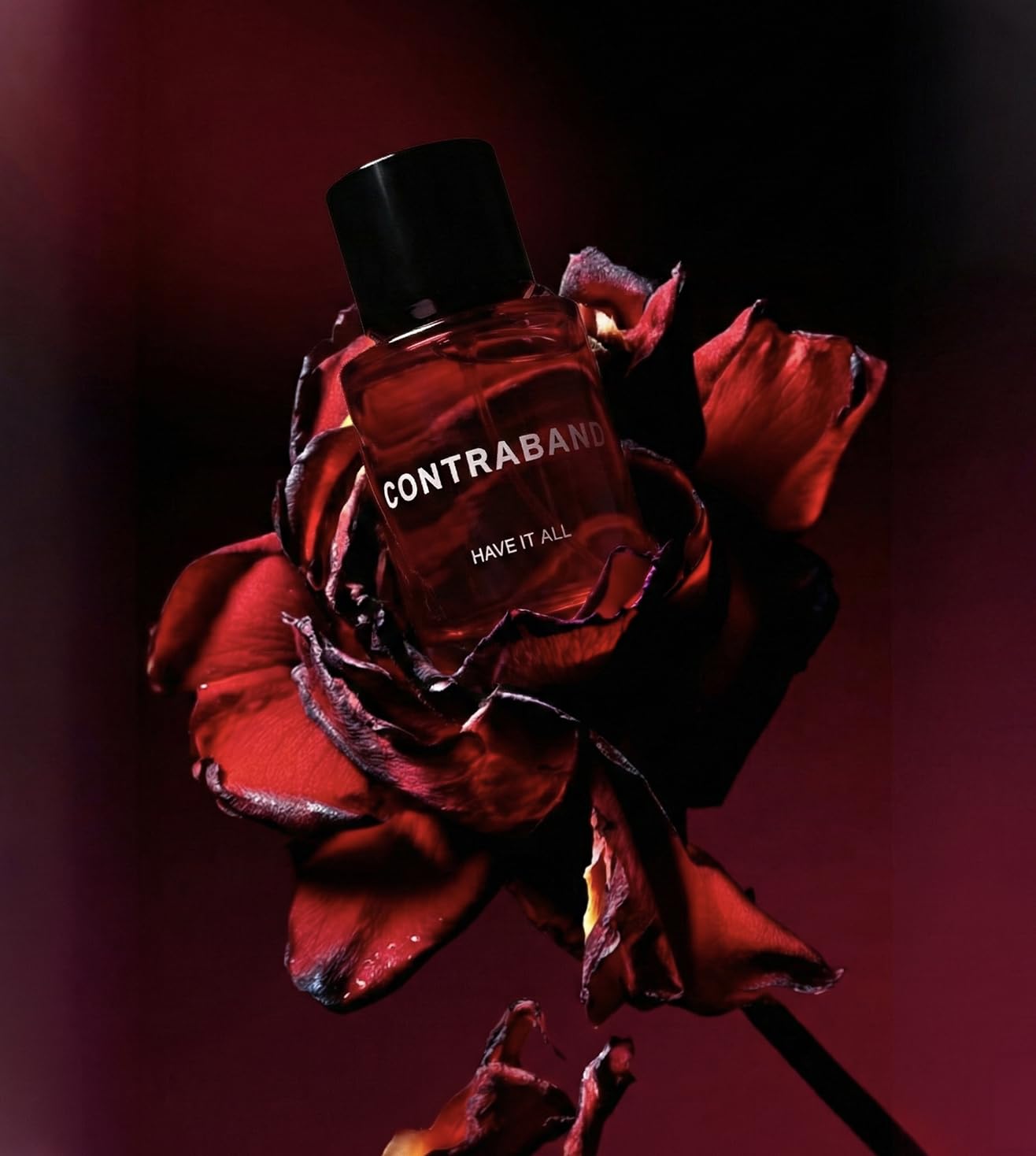 Contraband Eau de Parfum Have It All, Unisex Vanilla Musky Floral Fruity Fragrance, Warm Floral Notes - packaging (13)