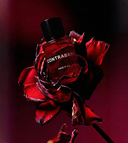 Contraband Eau de Parfum Have It All, Unisex Vanilla Musky Floral Fruity Fragrance, Warm Floral Notes - packaging (13)