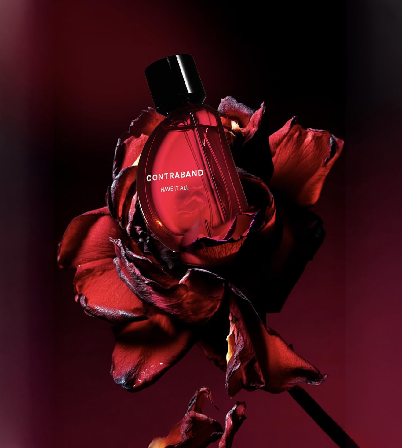 Contraband Eau de Parfum Have It All, Unisex Vanilla Musky Floral Fruity Fragrance, Warm Floral Notes - packaging (21)