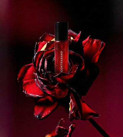 Contraband Eau de Parfum Have It All, Unisex Vanilla Musky Floral Fruity Fragrance, Warm Floral Notes - packaging