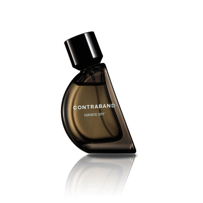 Contraband Hands Off Eau de Parfum for Men, Leather Oud Amber Fragrance, Long Lasting Spray Perfume (12)