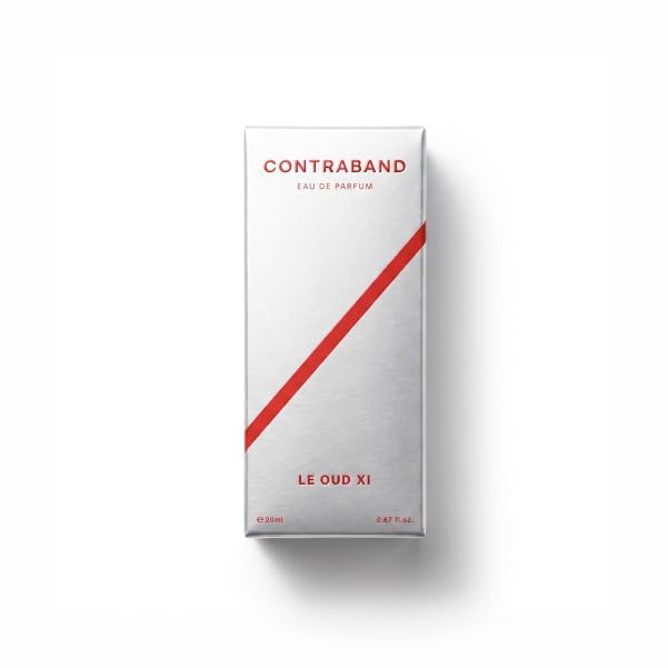 Contraband Le Oud XI Eau de Parfum, Unisex Spray with Smoky Oud, Passionfruit & Turkish Rose Notes - front view