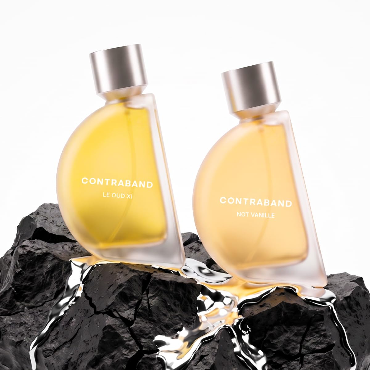 Contraband Le Oud XI Eau de Parfum, Unisex Spray with Smoky Oud, Passionfruit & Turkish Rose Notes - packaging