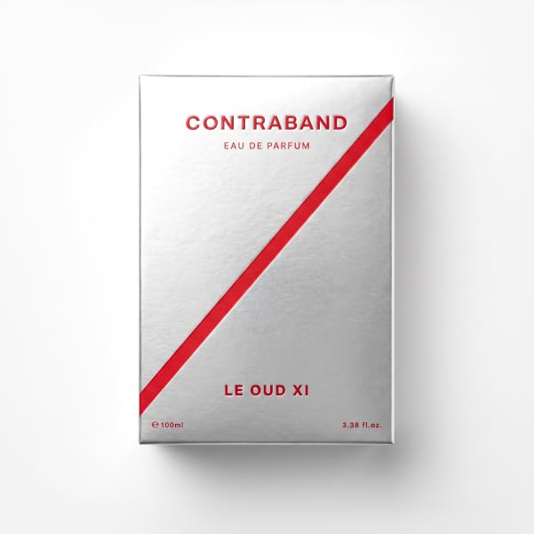 Contraband Le Oud XI Eau de Parfum, Unisex Spray with Smoky Oud, Passionfruit & Turkish Rose Notes - front view (7)