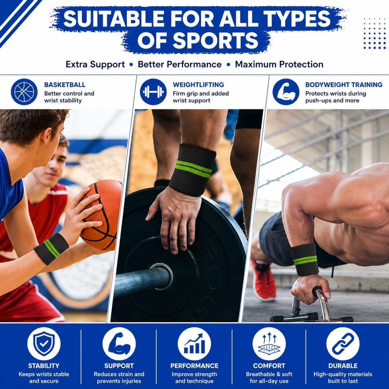 COOL INDIANS Protein Shaker Bottle with Mixing Ball & Wrist Support Band, 300g, Modern Style - in use