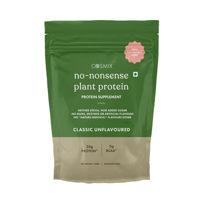cosmix No-Nonsense Plant Protein, 500g, Chikamagalur Mocha, Pea & Rice Isolate, Vegan Formula (32)