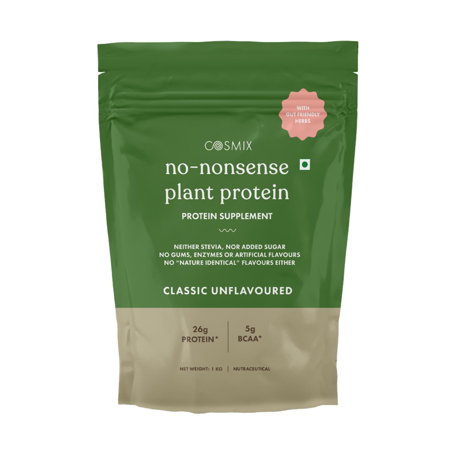 cosmix No-Nonsense Plant Protein, 500g, Chikamagalur Mocha, Pea & Rice Isolate, Vegan Formula (37)