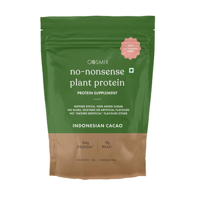 cosmix No-Nonsense Plant Protein, 500g, Chikamagalur Mocha, Pea & Rice Isolate, Vegan Formula (42)
