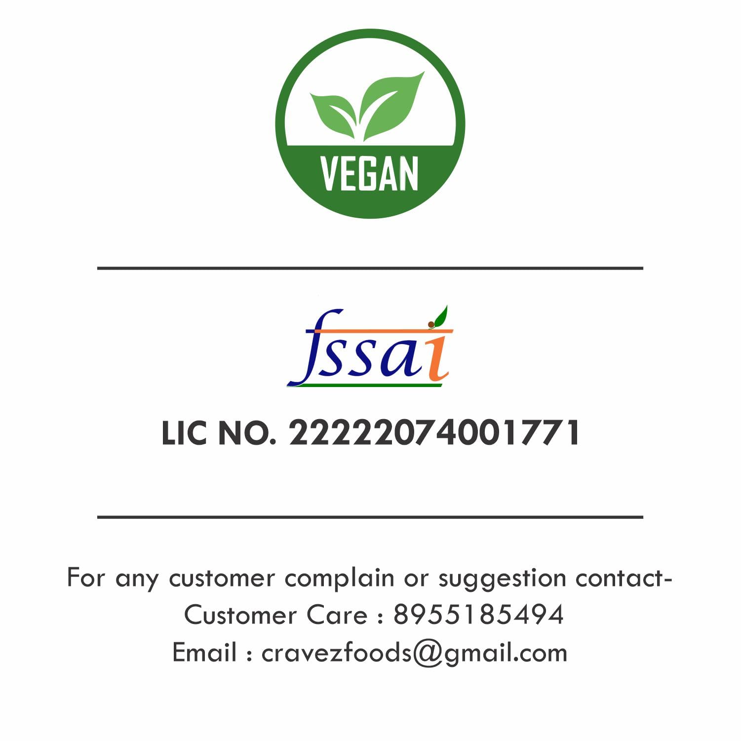 Cravez Dried Amla Candy, Indian Gooseberry Candy, Natural, No Preservatives, No Artificial Colors - label detail