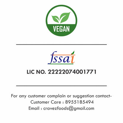 Cravez Dried Amla Candy, Indian Gooseberry Candy, Natural, No Preservatives, No Artificial Colors - label detail