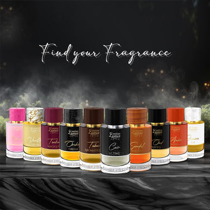Creation Lamis Privé Amber Imperial Eau de Parfum, 100ml, Unisex Amber Chypre Fragrance - ingredients panel (13)