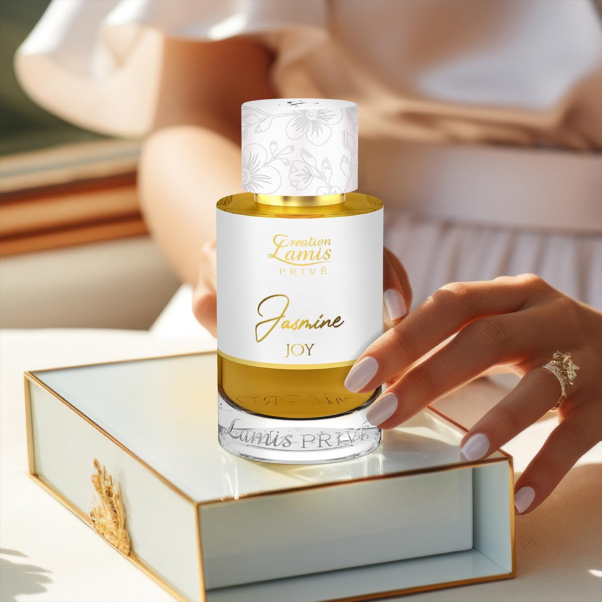 Creation Lamis Privé Amber Imperial Eau de Parfum, 100ml, Unisex Amber Chypre Fragrance - packaging (17)