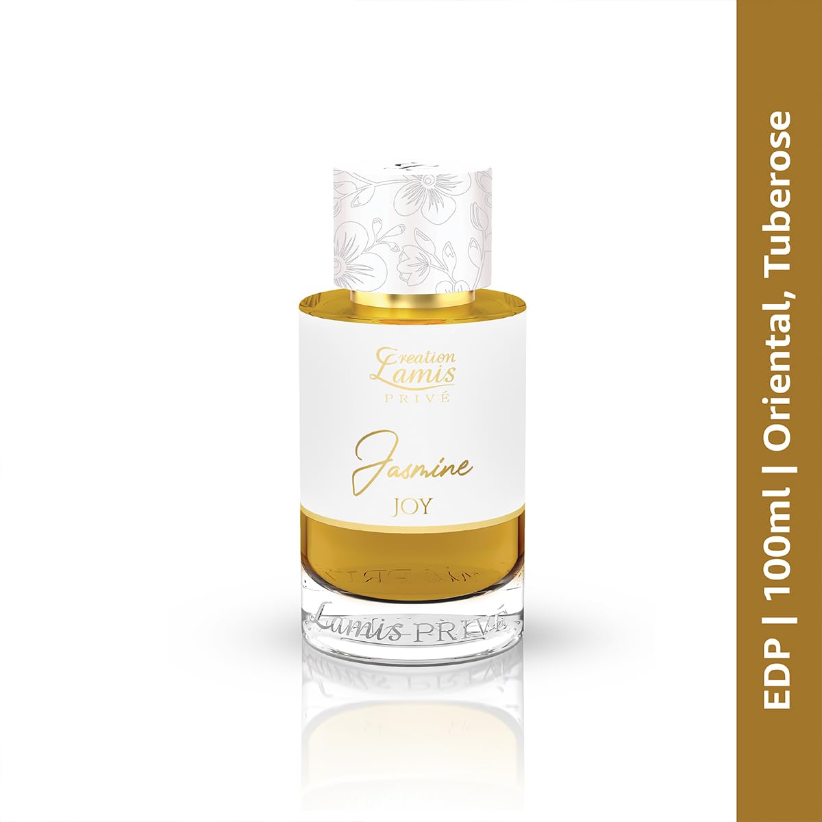 Creation Lamis Privé Amber Imperial Eau de Parfum, 100ml, Unisex Amber Chypre Fragrance - label detail (18)