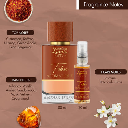 Creation Lamis Privé Amber Imperial Eau de Parfum, 100ml, Unisex Amber Chypre Fragrance - label detail (24)
