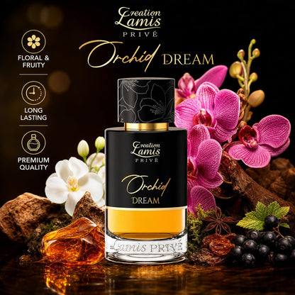 Creation Lamis Privé Amber Imperial Eau de Parfum, 100ml, Unisex Amber Chypre Fragrance - back view (29)
