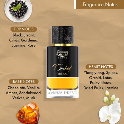 Creation Lamis Privé Amber Imperial Eau de Parfum, 100ml, Unisex Amber Chypre Fragrance - close-up detail (32)