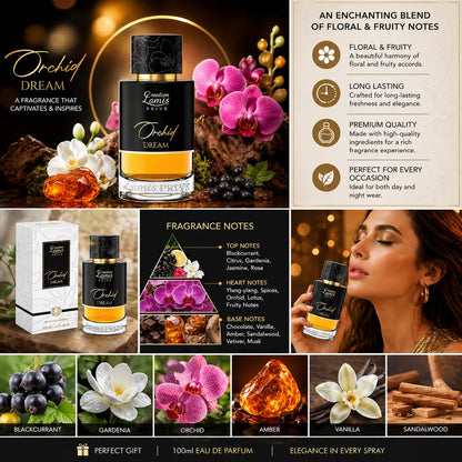 Creation Lamis Privé Amber Imperial Eau de Parfum, 100ml, Unisex Amber Chypre Fragrance - in use