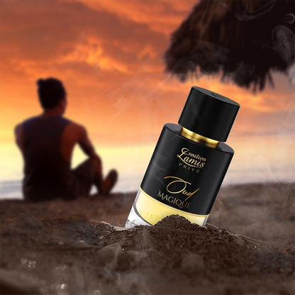 Creation Lamis Privé Amber Imperial Eau de Parfum, 100ml, Unisex Amber Chypre Fragrance - label detail (38)