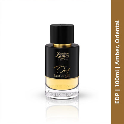 Creation Lamis Privé Amber Imperial Eau de Parfum, 100ml, Unisex Amber Chypre Fragrance - ingredients panel (39)