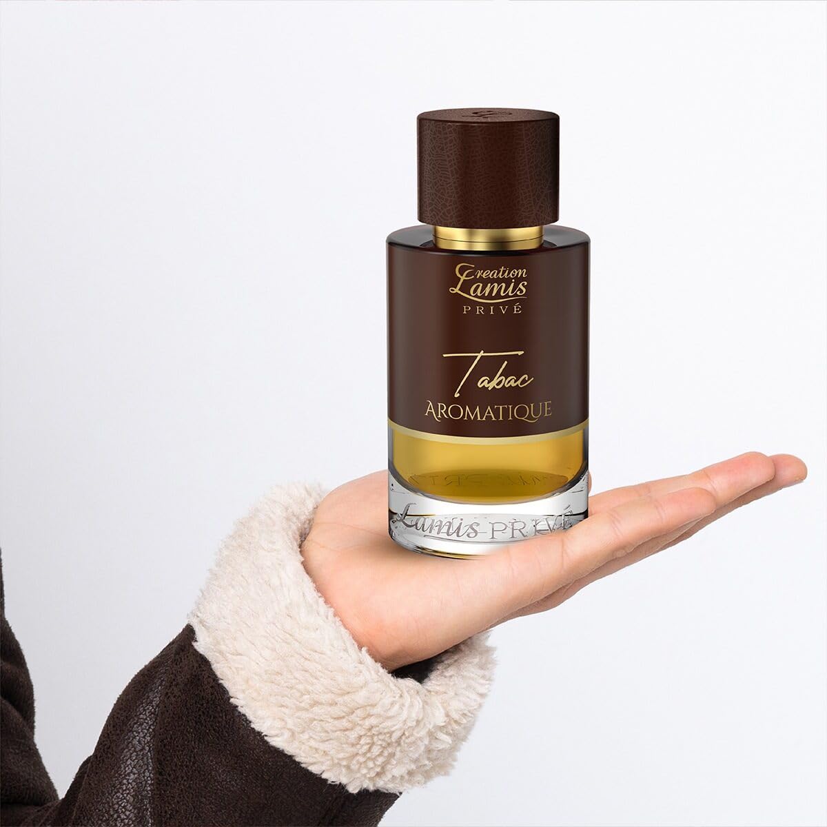 Creation Lamis Privé Amber Imperial Eau de Parfum, 100ml, Unisex Amber Chypre Fragrance - label detail (51)