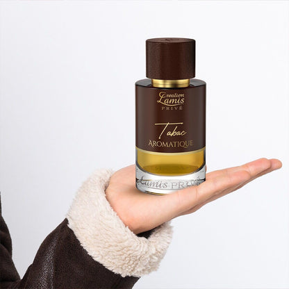 Creation Lamis Privé Amber Imperial Eau de Parfum, 100ml, Unisex Amber Chypre Fragrance - label detail (51)