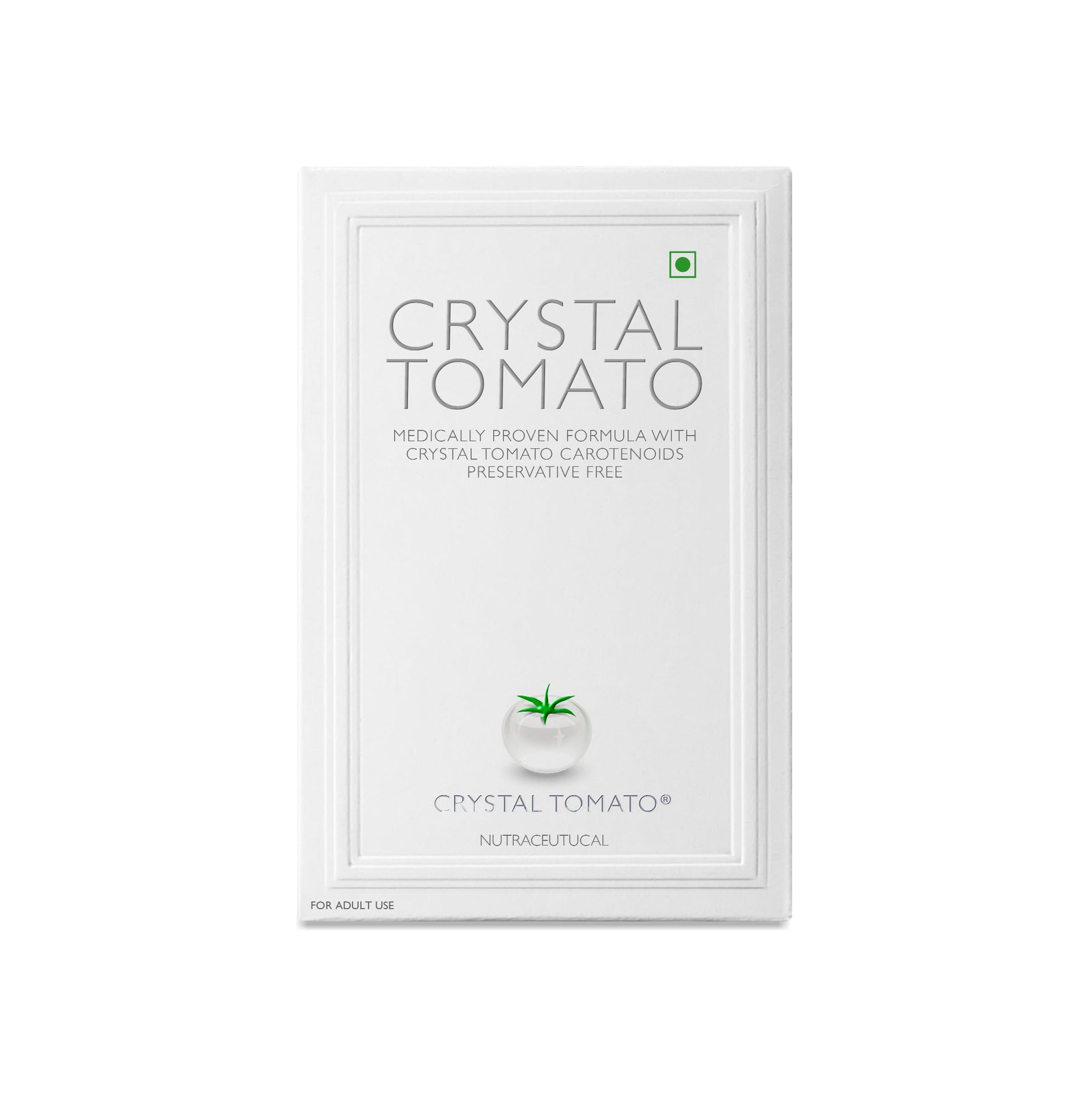 Crystal Tomato Dietary Supplement, 65g, with L-Cysteine and Colourless Carotenoids - front view