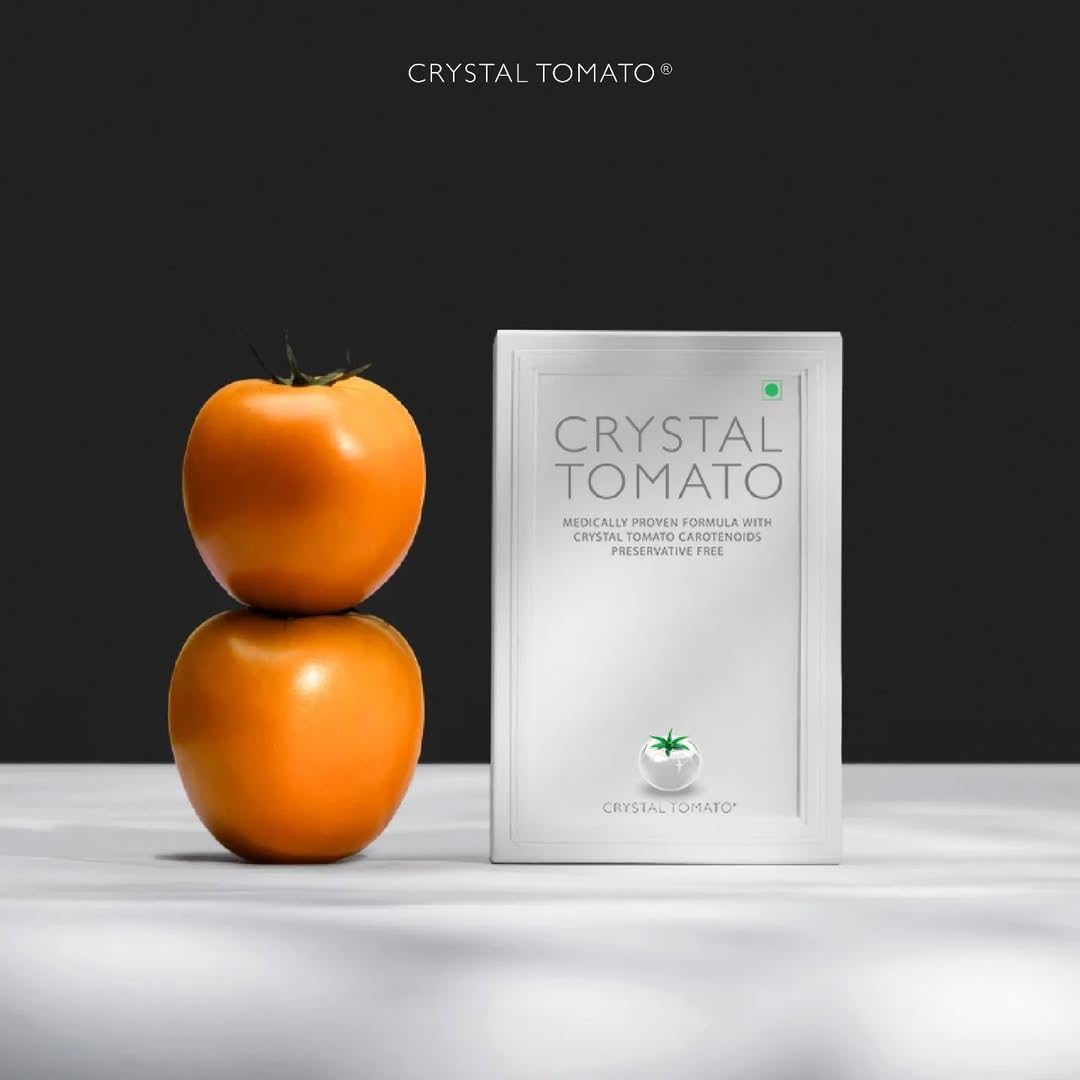 Crystal Tomato Dietary Supplement, 65g, with L-Cysteine and Colourless Carotenoids - label detail
