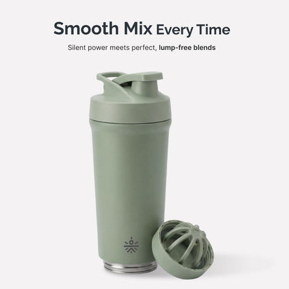 CULT Stainless Steel Shaker Bottle 700ml, Leakproof Lid, Bottom Opener, BPA-Free - packaging (11)