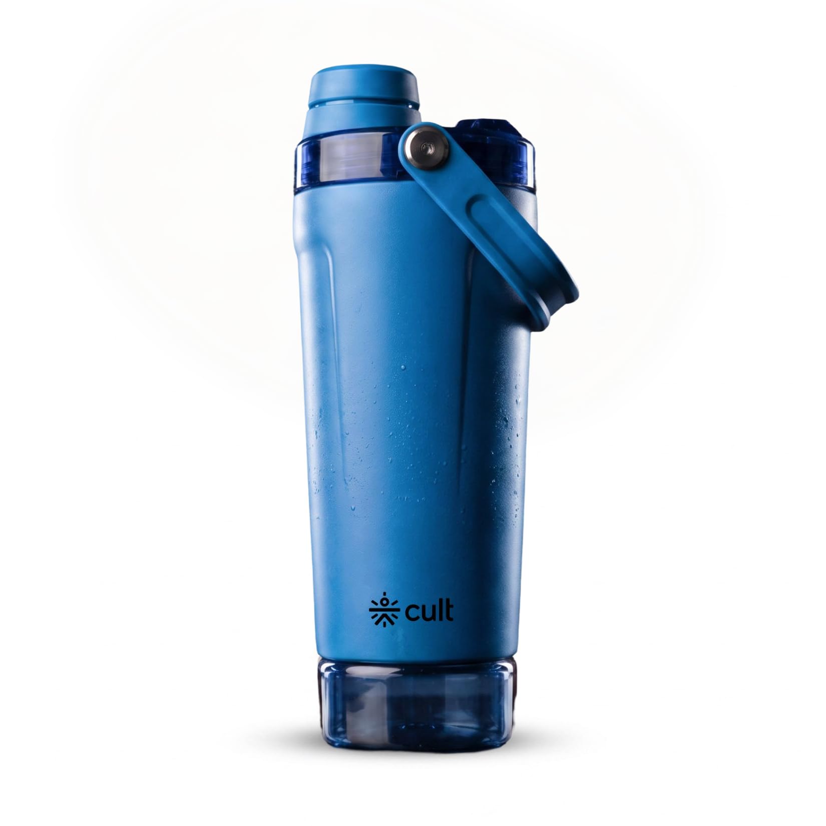 CULT Stainless Steel Shaker Bottle 700ml, Leakproof Lid, Bottom Opener, BPA-Free (15)
