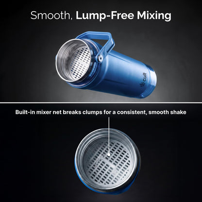 CULT Stainless Steel Shaker Bottle 700ml, Leakproof Lid, Bottom Opener, BPA-Free - packaging (18)