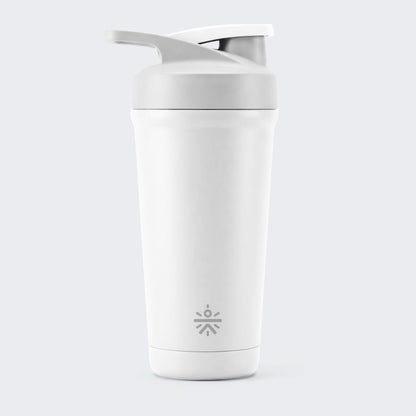 CULT Stainless Steel Shaker Bottle 700ml, Leakproof Lid, Bottom Opener, BPA-Free (24)
