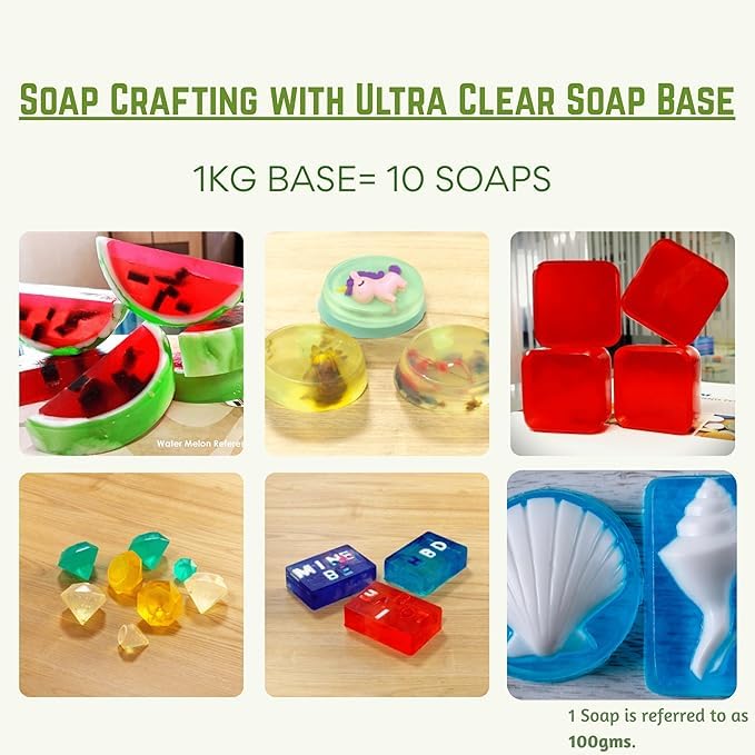 D Roots Wellness Melt and Pour Soap Base, 900g, Unscented DIY Soap Making Base - ingredients panel (17)