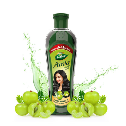 Dabur Amla Hair Oil, Herbal Hair Oil for Traditional Hair Care, 180ml-550ml (10)