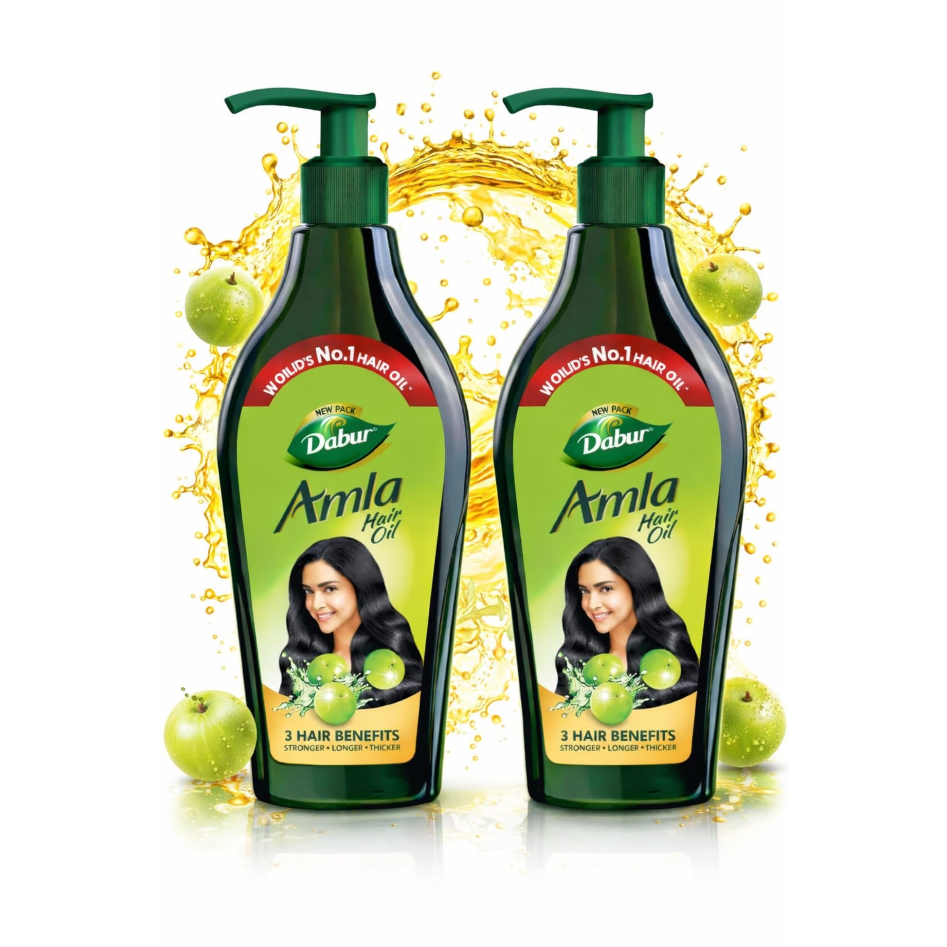 Dabur Amla Hair Oil, Herbal Hair Oil for Traditional Hair Care, 180ml-550ml (22)
