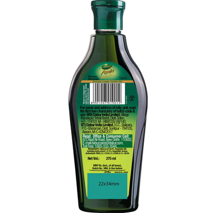 Dabur Amla Hair Oil, Herbal Hair Oil for Traditional Hair Care, 180ml-550ml - close-up detail