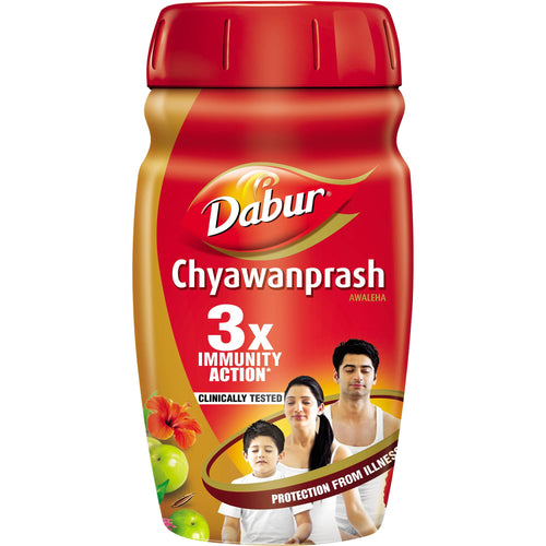 Dabur Chyawanprash - 1.5kg | 3X Immunity Action | With 40+ Ayurvedic Herbs | Helps Build Strength & Stamina | Builds Overall