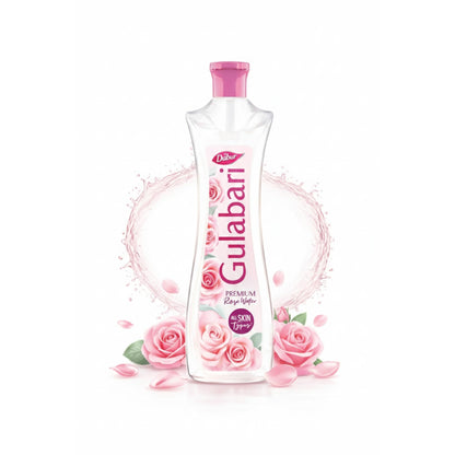 Dabur Gulabari Pure Rose Water Facial Toner, Rose Water, No Preservatives, All Skin Types (10)