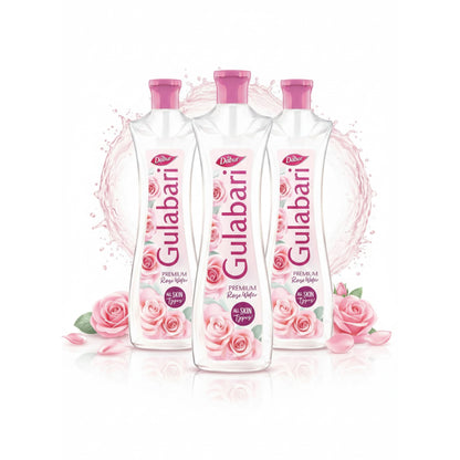 Dabur Gulabari Pure Rose Water Facial Toner, Rose Water, No Preservatives, All Skin Types (26)