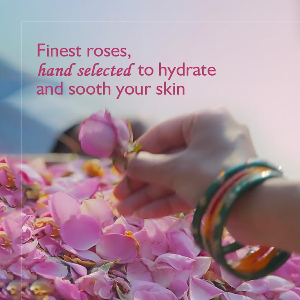 Dabur Gulabari Pure Rose Water Facial Toner, Rose Water, No Preservatives, All Skin Types - in use