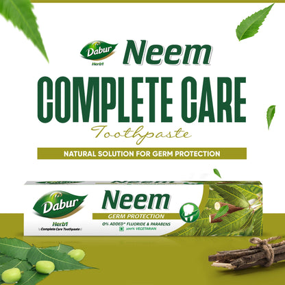 Dabur Herb'l Neem - Germ Protection Oral Care Toothpaste - 200 g - front view