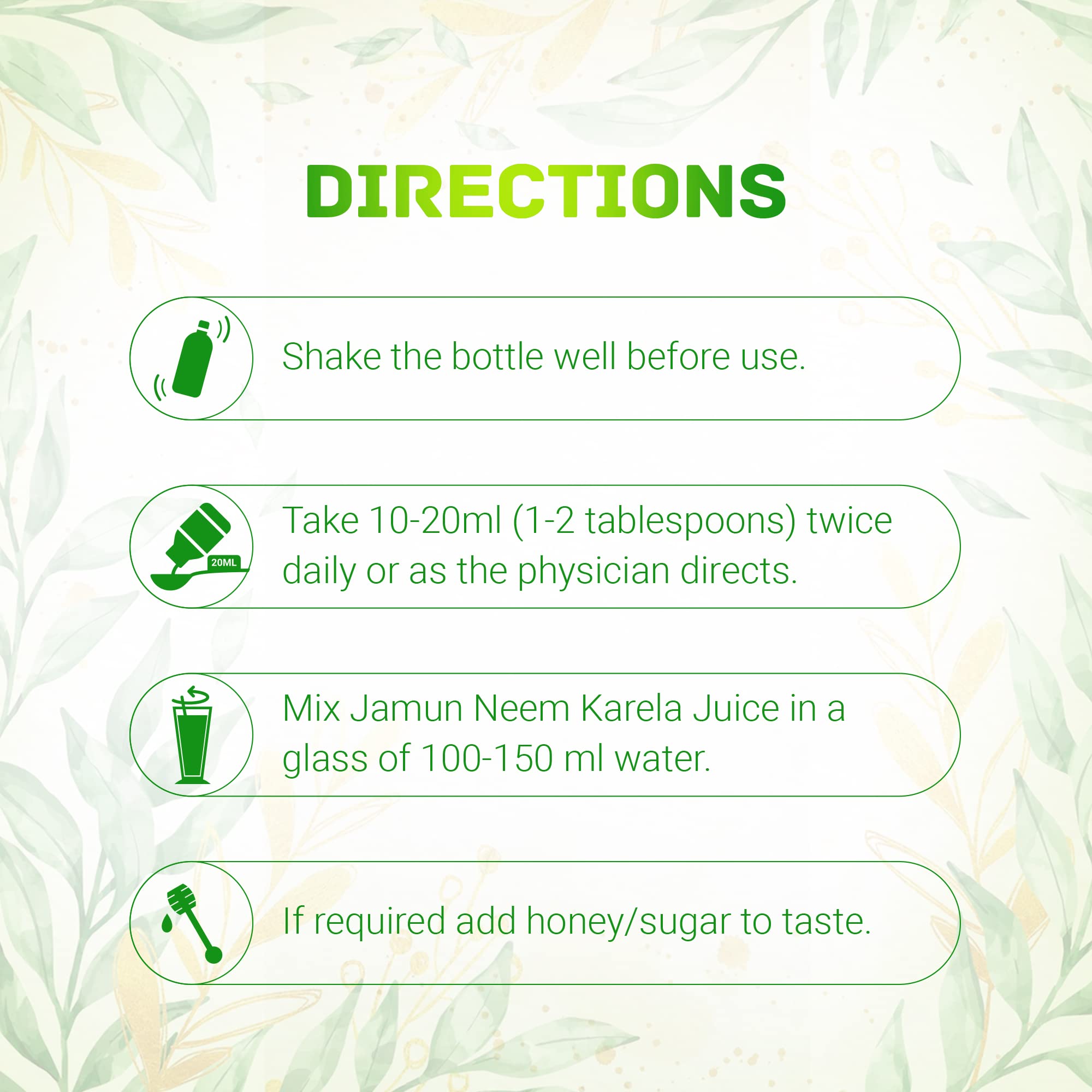 Dabur Jamun Neem Karela Juice, Traditional Ayurvedic Herbal Supplement, Pure Botanical Extract Blend, Adult Use Formula - lab