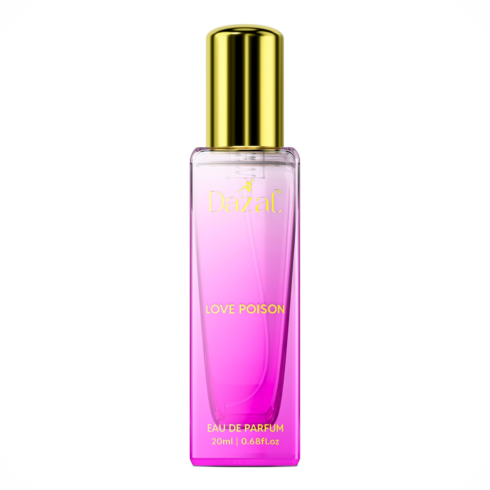 DAZAL Love Poison Eau de Parfum for Women, 20ml, Long-Lasting Fragrance
