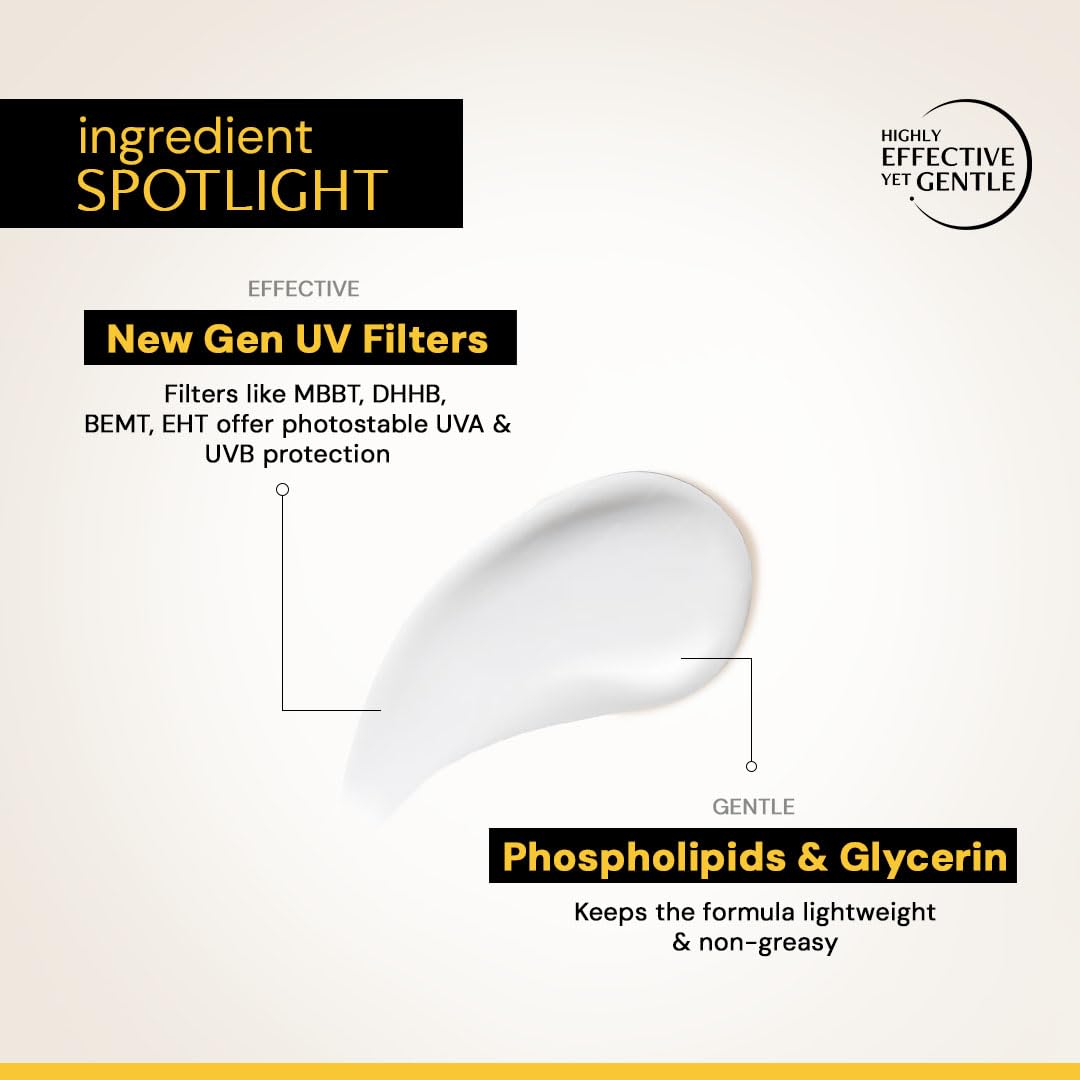 Deconstruct Gel Sunscreen SPF 50 PA++++ for Oily Skin - Lightweight, Non-Greasy, No White Cast, Broad Spectrum - packaging