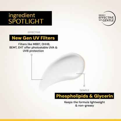 Deconstruct Gel Sunscreen SPF 50 PA++++ for Oily Skin - Lightweight, Non-Greasy, No White Cast, Broad Spectrum - packaging