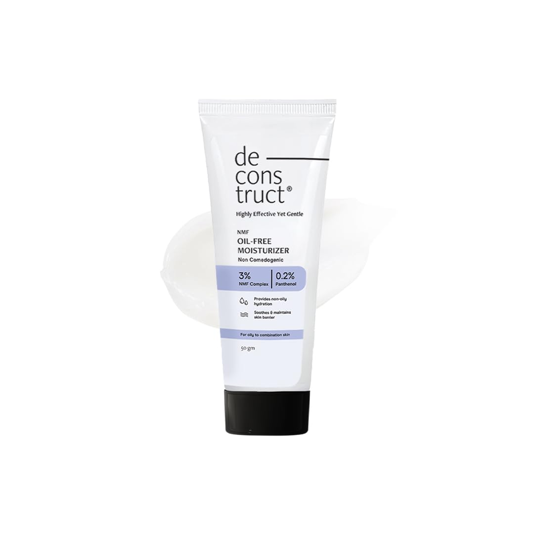 Deconstruct Oil-Free Face Moisturizer, 50g, Lightweight Non-Comedogenic for Oily Skin