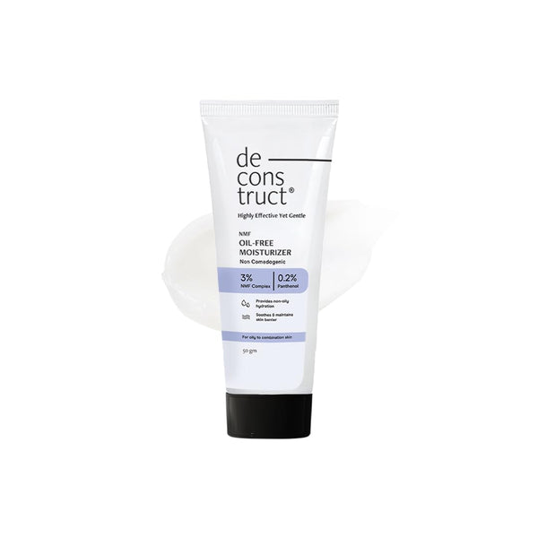 Deconstruct Oil-Free Face Moisturizer, 50g, Lightweight Non-Comedogenic for Oily Skin