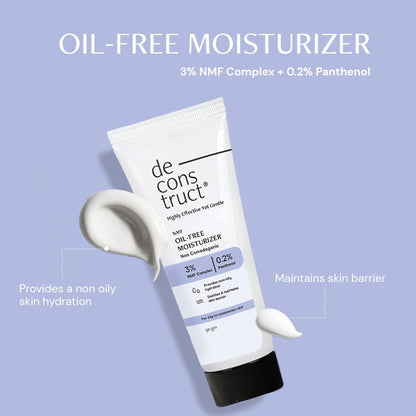 Deconstruct Oil-Free Face Moisturizer, 50g, Lightweight Non-Comedogenic for Oily Skin - back view (12)