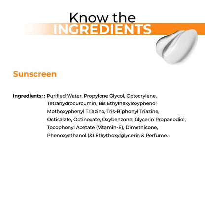 Dermabay Sunscreen SPF 50 PA++++ Invisible Glowy Finish, Quickly Absorbing, for Summer and Humid Weather, Water Resistant, Sw